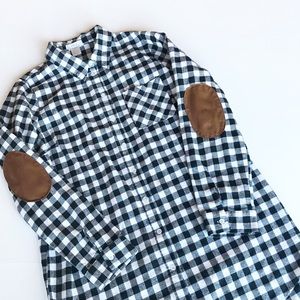 Cozy and Fun oversized flannel button down dress